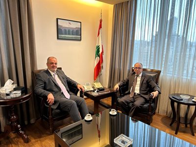 العلاقات بين لبنان والجزائر مدار بحث بوشكيان وبلباوي