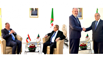 محادثات مثمرة بين بوشكيان ونظيره الجزائري: لبنان يريد الانفتاح أكثر على التبادل ودور الدولة تحضير البنية التحتية لتعزيز الشراكات