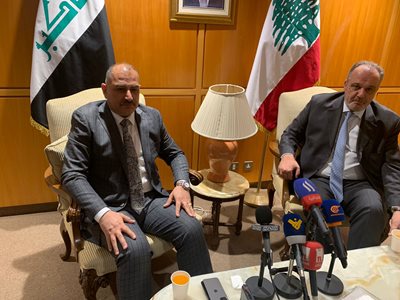 وزير الصناعة العراقي وصل الى بيروت: حرصاء على وجود تبادل تجاري بين البلدين