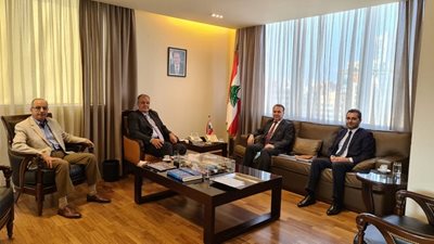  الوزير بوشكيان يركّز على تمتين العلاقات مع العراق وفتح أسواقها أمام المنتجات الصناعية اللبنانية