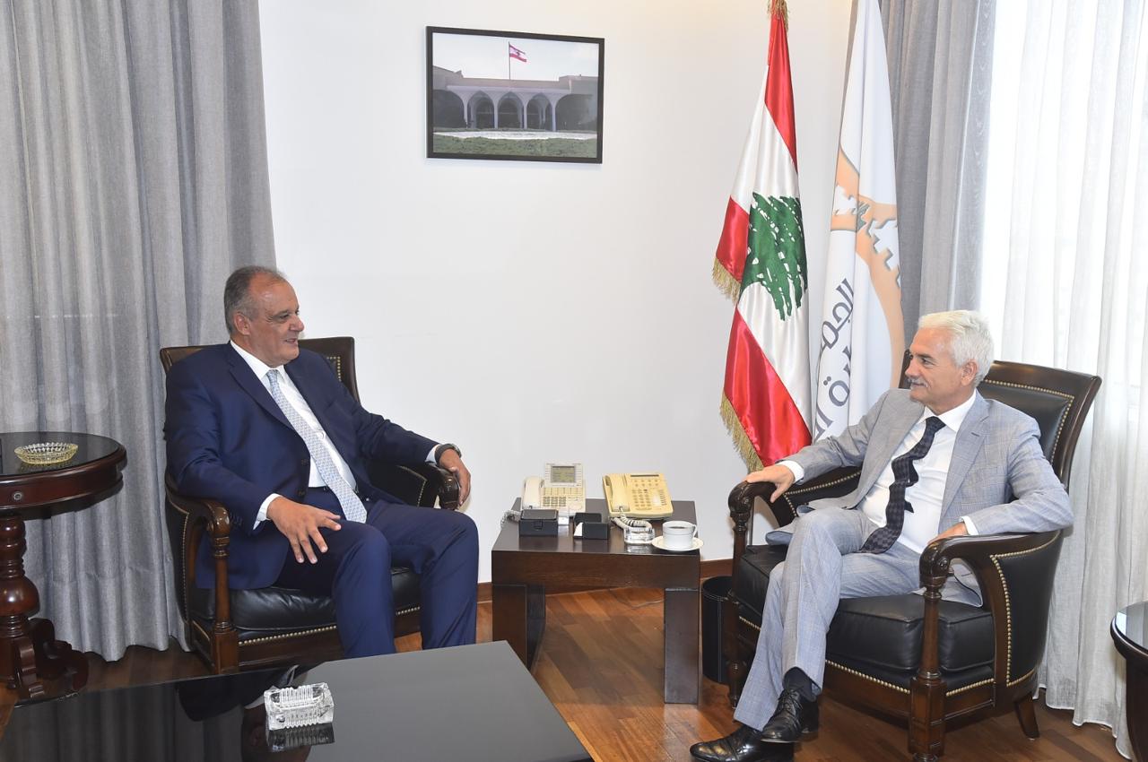 بوشكيان ومارسيللي يعرضان تطوير العلاقات بين لبنان وايطاليا