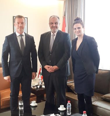 الوزير بوشكيان عرض التطورات بين لبنان وسلوفاكيا