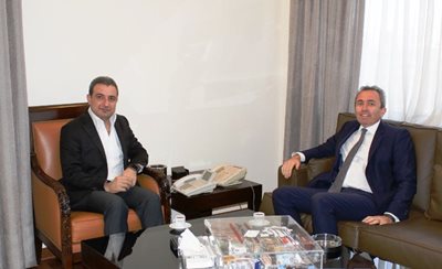 ابو فاعور بحث مع رامبلينغ في تطوير العلاقات بين لبنان وبريطانيا