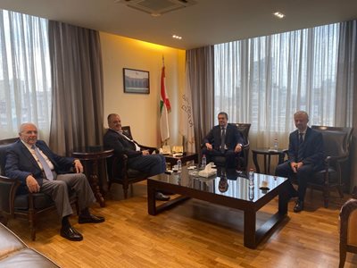 بوشكيان بحث  مع ماردار تعزيز العلاقات بين لبنان ورومانيا