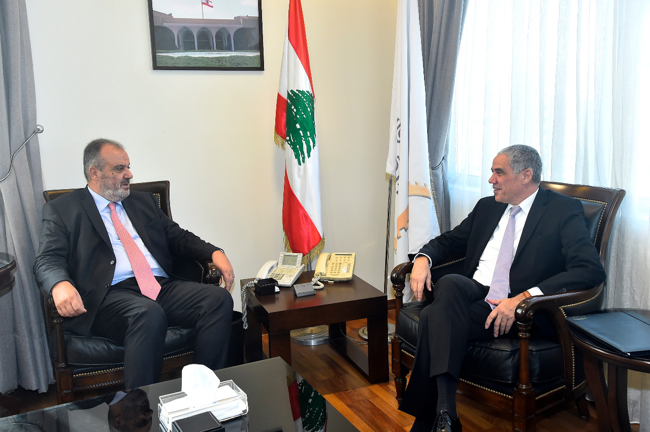 بوشكيان بحث مع طراف تعزيز التبادل بين لبنان ودول الاتحاد الاوروبي